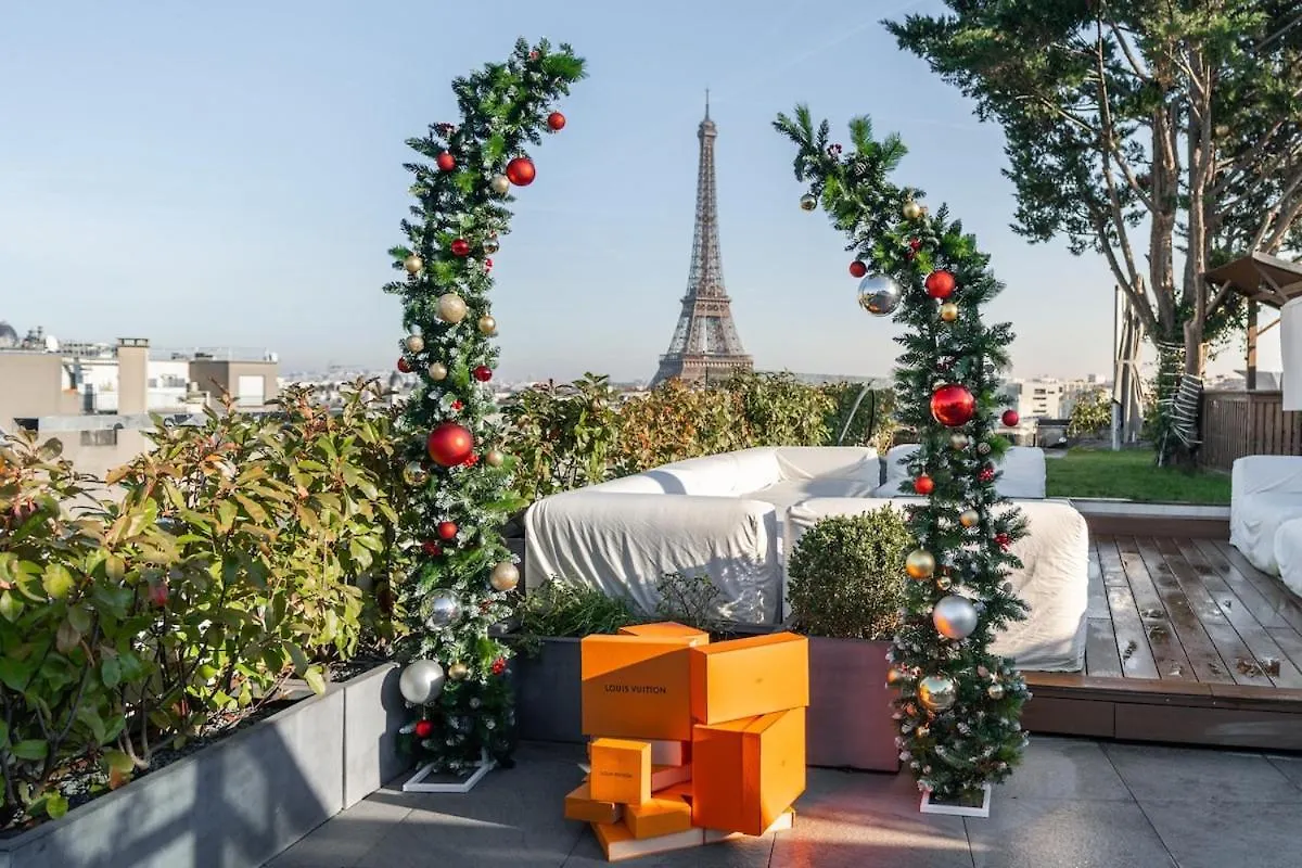 Splendide Apartment Rooftop Jacuzzi Tour Eiffel Ac Parigi