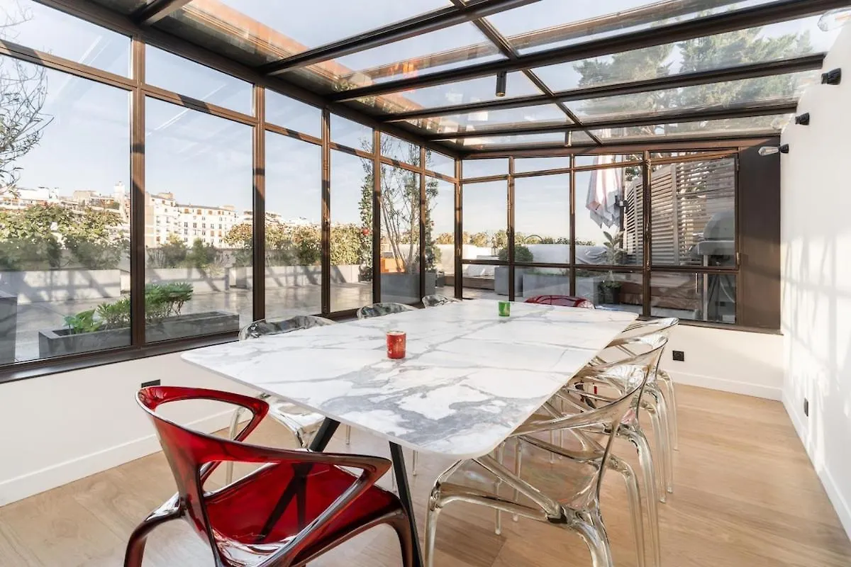 Splendide Apartment Rooftop Jacuzzi Tour Eiffel Ac Paris France