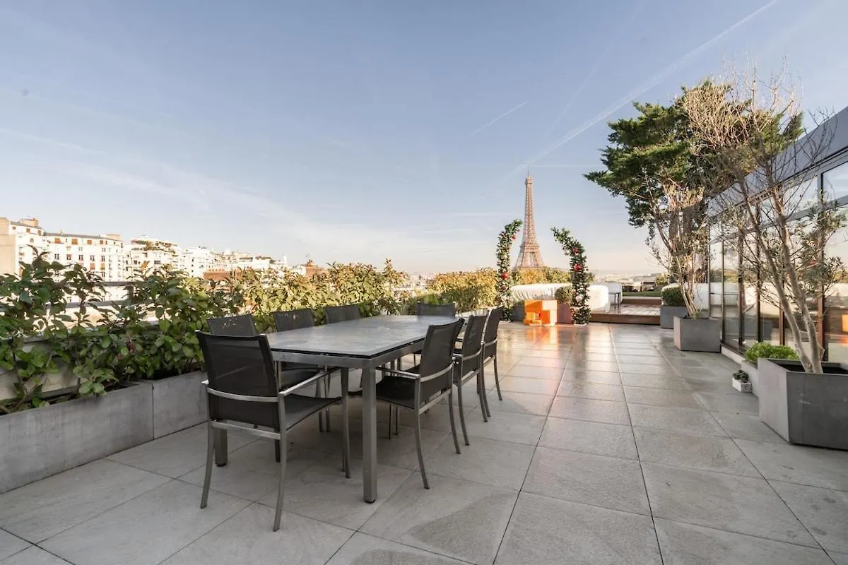 Splendide Apartment Rooftop Jacuzzi Tour Eiffel Ac Paris 0*,  France