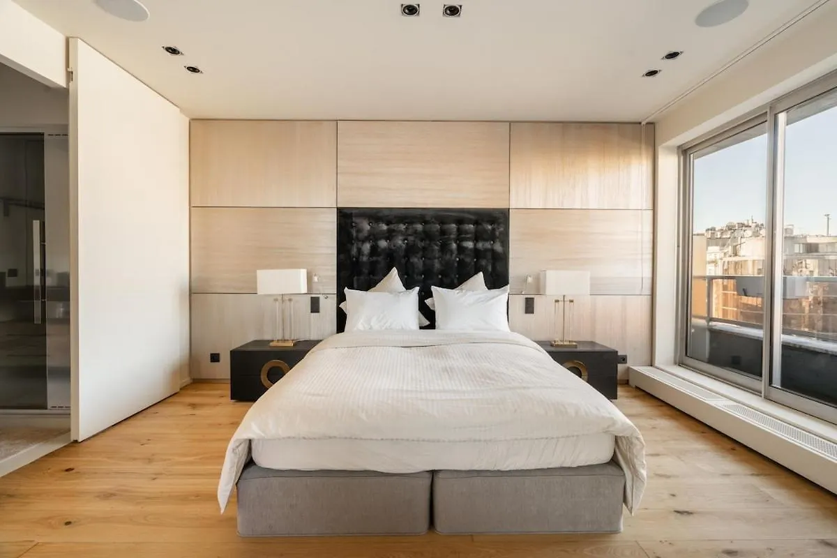 Splendide Apartment Rooftop Jacuzzi Tour Eiffel Ac Paris France