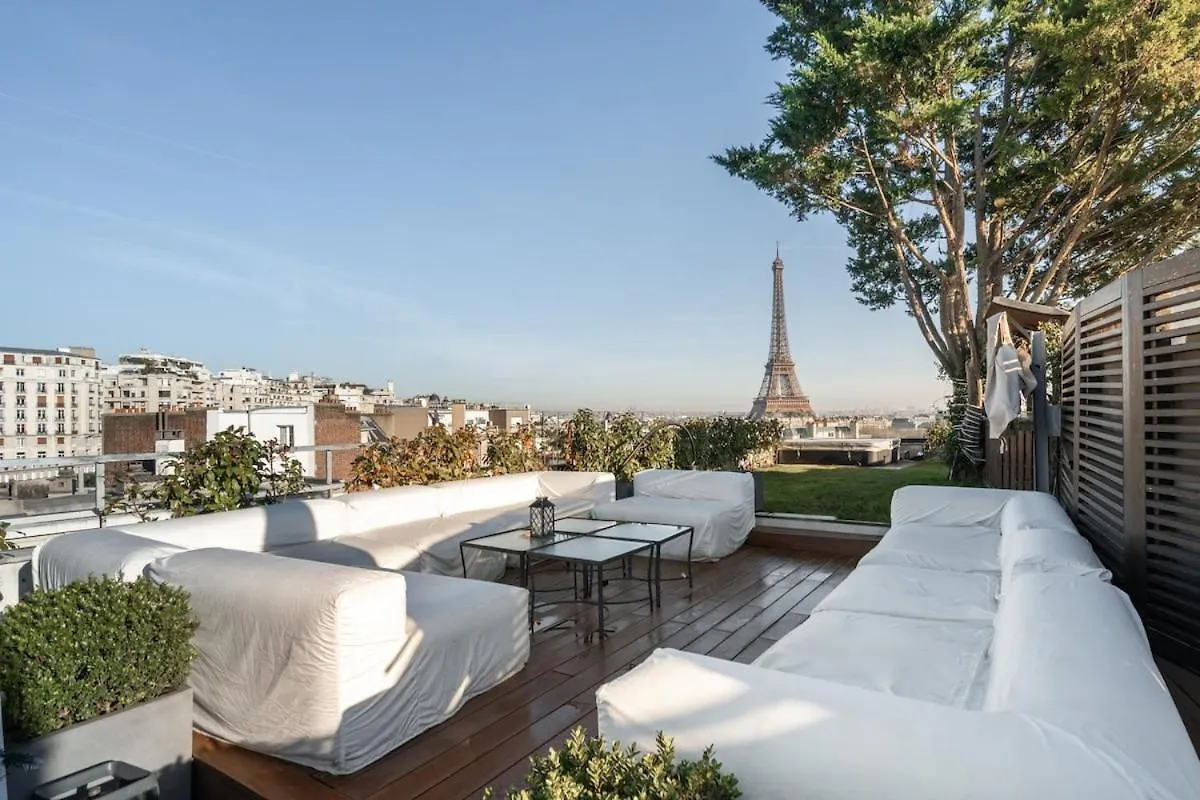 Splendide Apartment Rooftop Jacuzzi Tour Eiffel Ac Paris 0*,  France